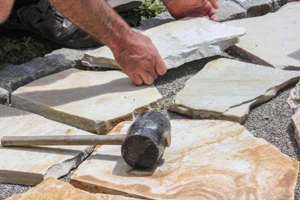 Cost of Stone Sidewalk Installation in Milford