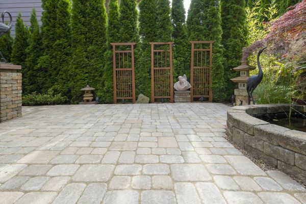 Cost of Backyard Hardscape Service in Milford