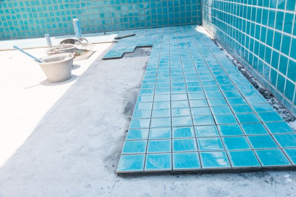 Cost of Pool Flooring Installation in Milford